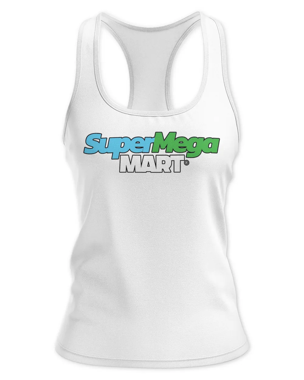 Supermega Merch Khaki Shirt Women's Ideal Racerback Tank white xs