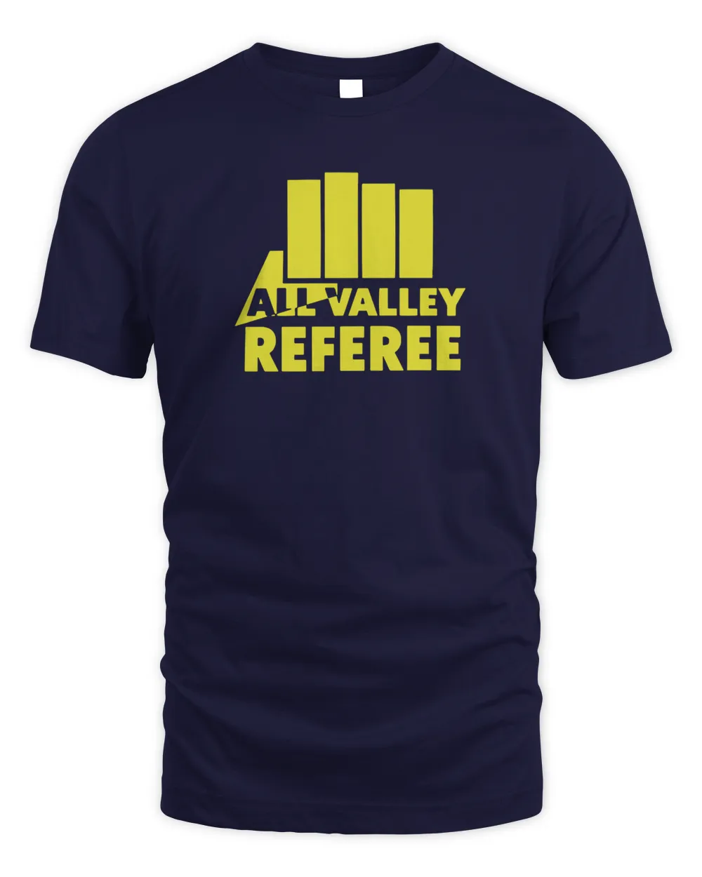 Cobra Kai Merch All Valley Referee Shirt Unisex Standard T-Shirt navy s