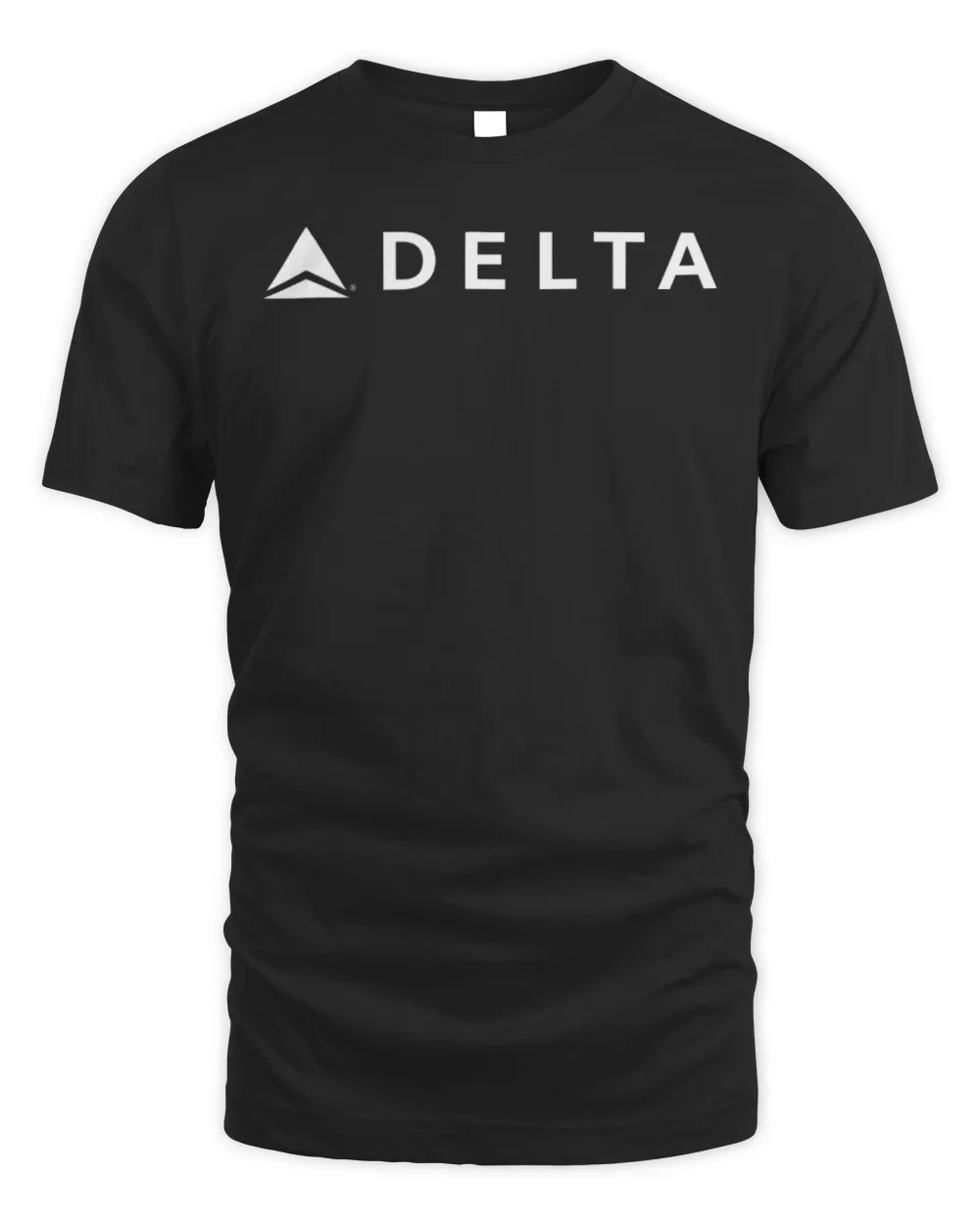 Delta Airlines Merchandise Logo Shirt Unisex Standard T-Shirt black s