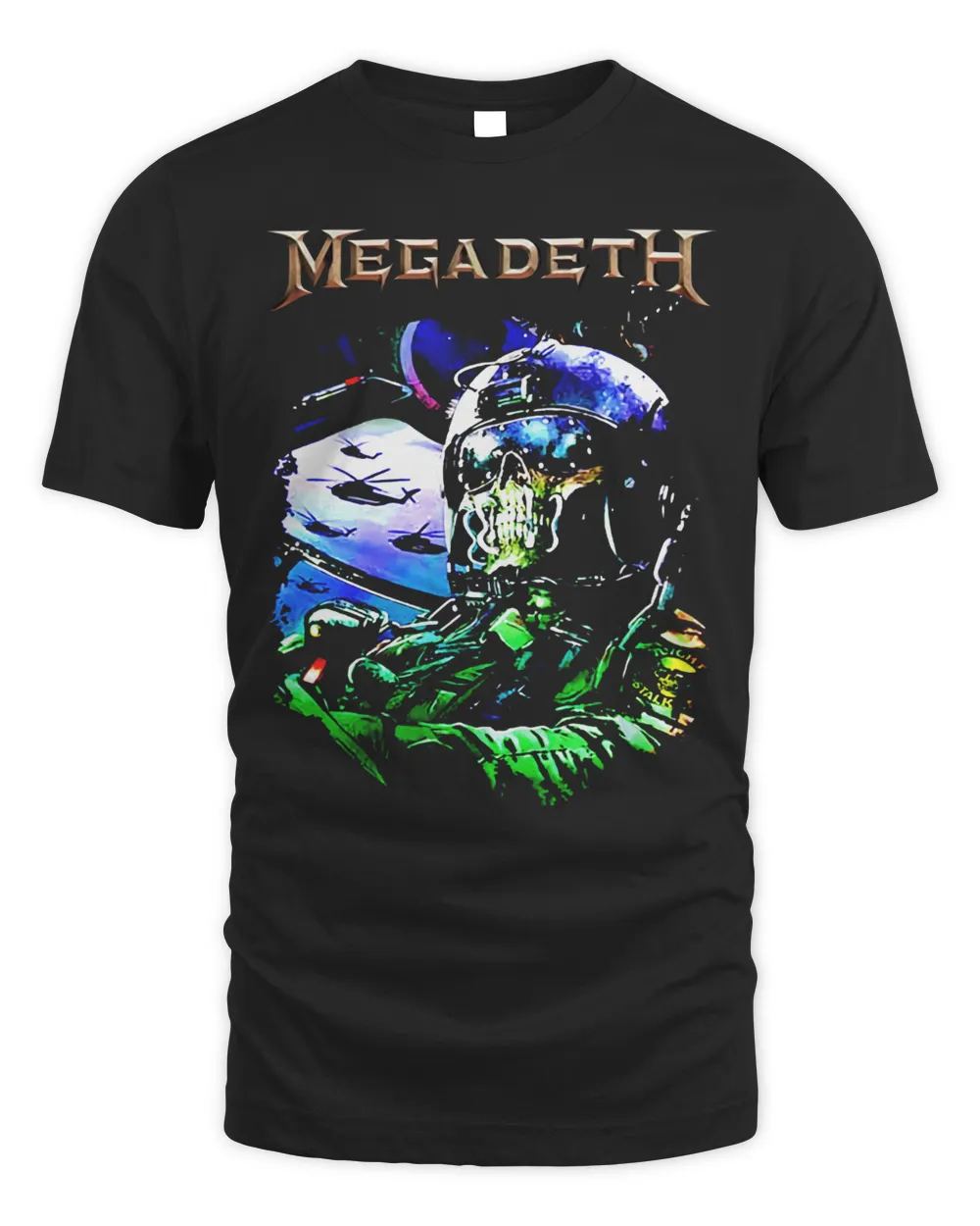 Megadeth Merch Heli Vic Itin Shirt Marryford