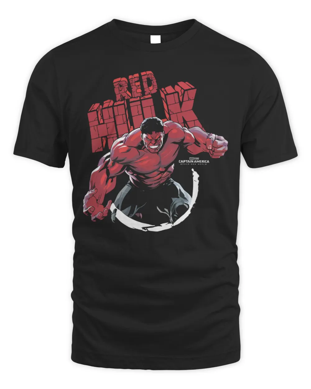 Amc Theatres Merch Captain America Brave New World Red Hulk Shirt Unisex Standard T-Shirt black s