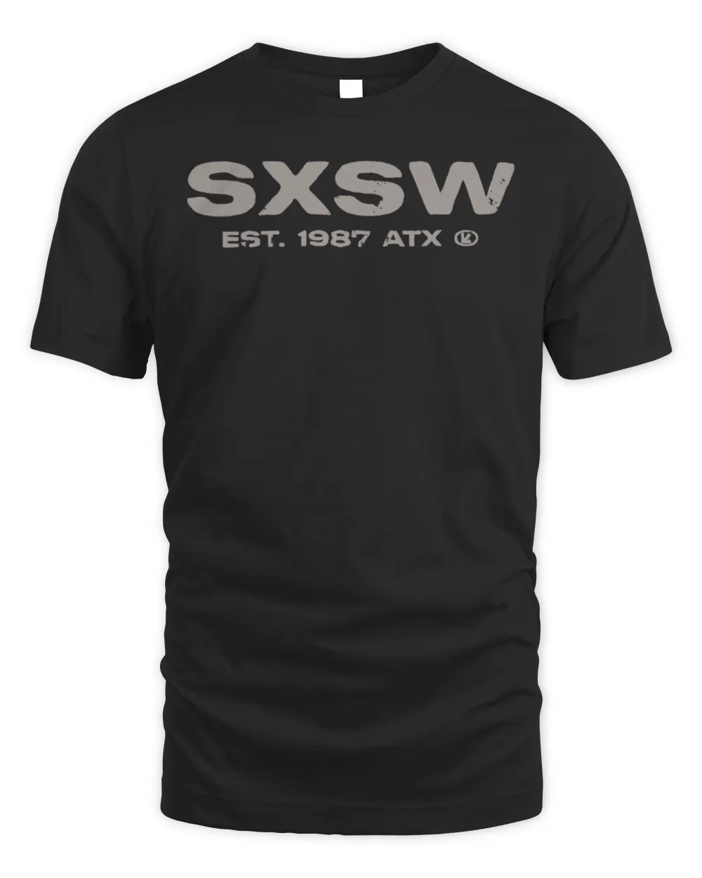 Sxsw Merch Est 1987 Logo Shirt Unisex Standard T-Shirt black s