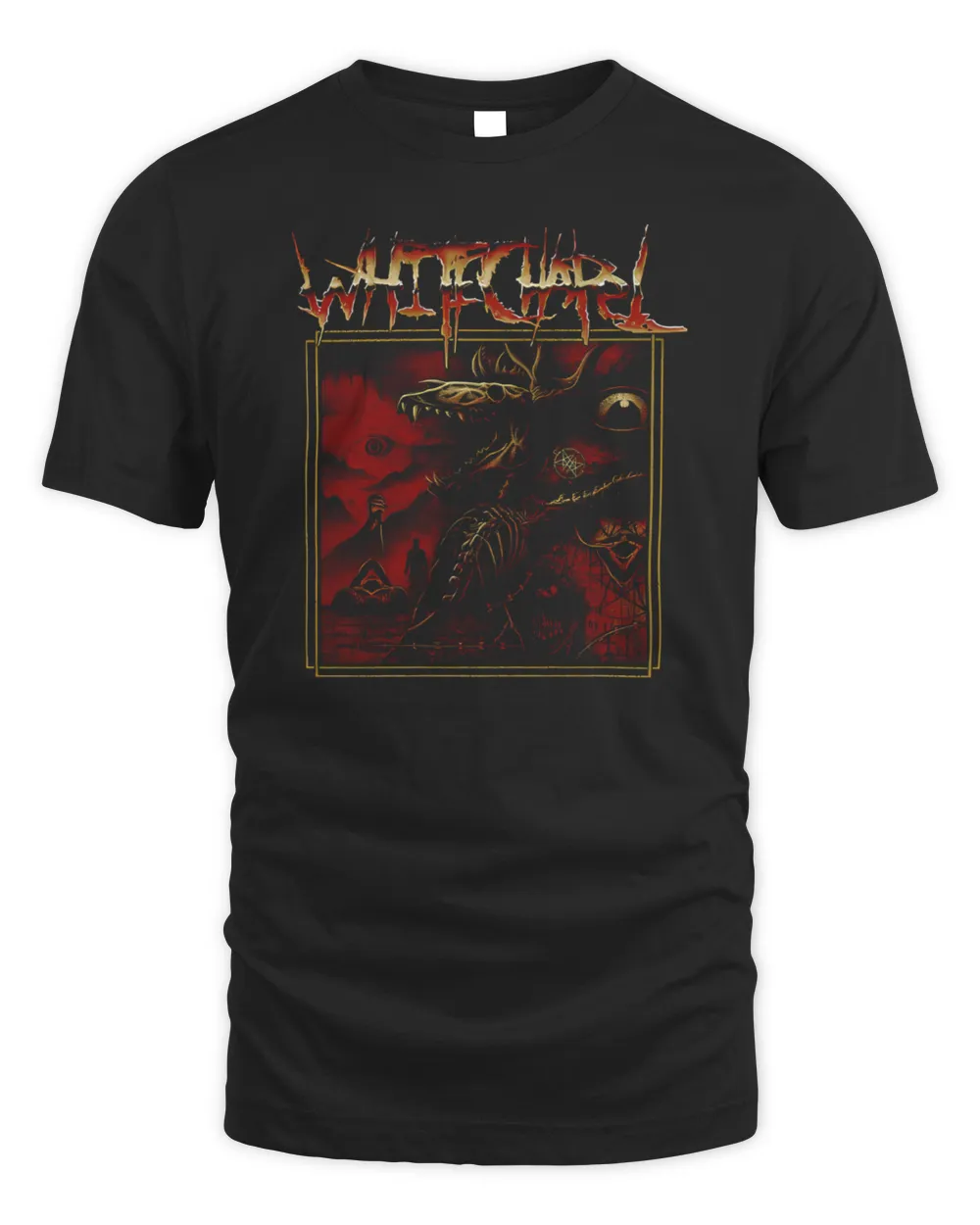 Whitechapel Merch Fall Tour 2024 Shirt Unisex Standard T-Shirt black s