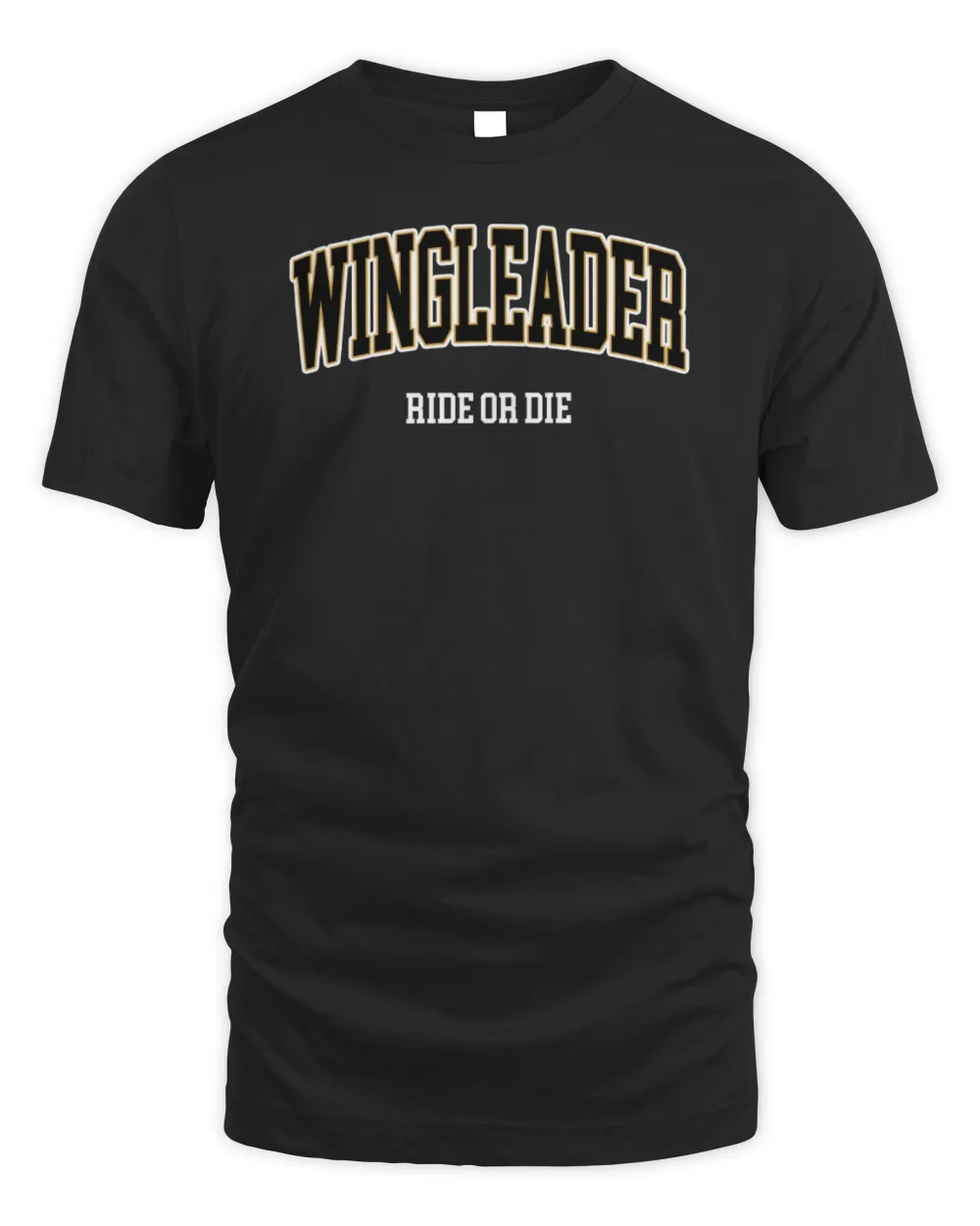 The Bean Workshop Wingleader Ride or Die Shirt Unisex Standard T-Shirt black s