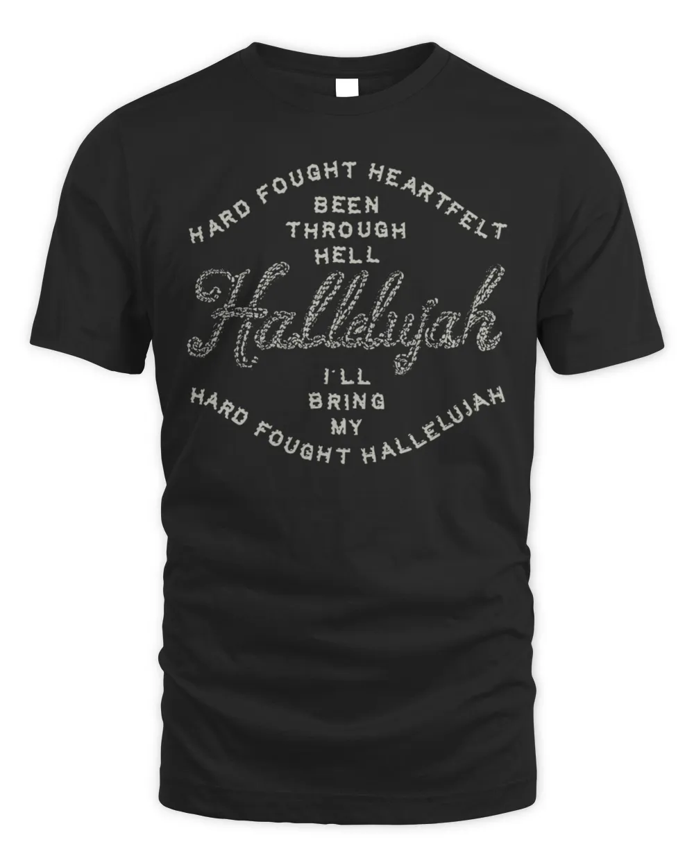Brandon Lake Been Through Hell Shirt Unisex Standard T-Shirt black s