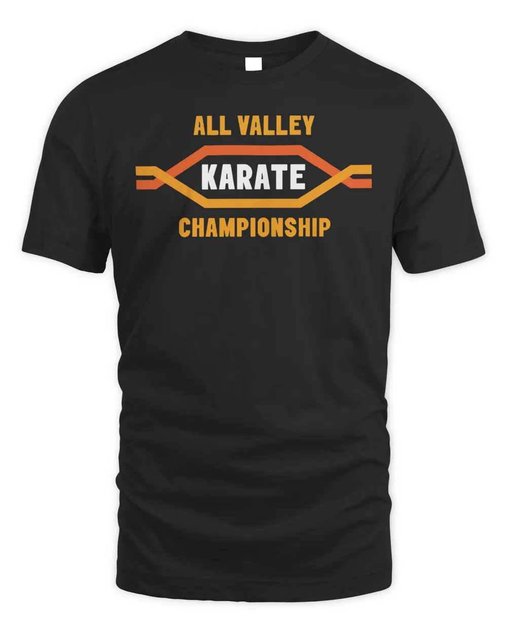 Cobra Kai Merch All Valley Championship Shirt Unisex Standard T-Shirt black s