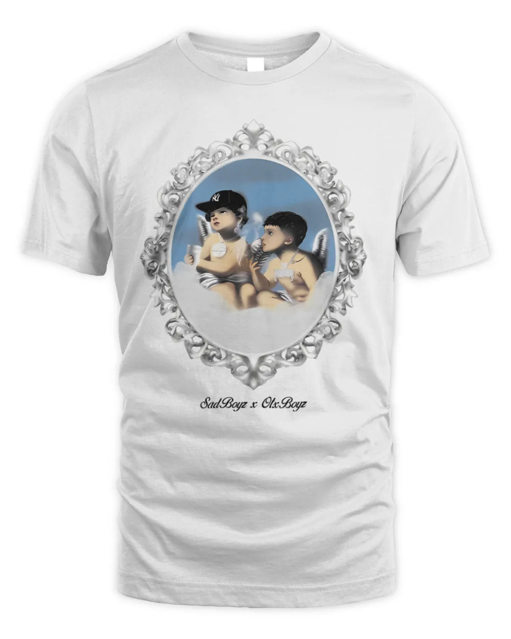 Sad Boyz Merch Cherub T-Shirt Unisex Standard T-Shirt white s