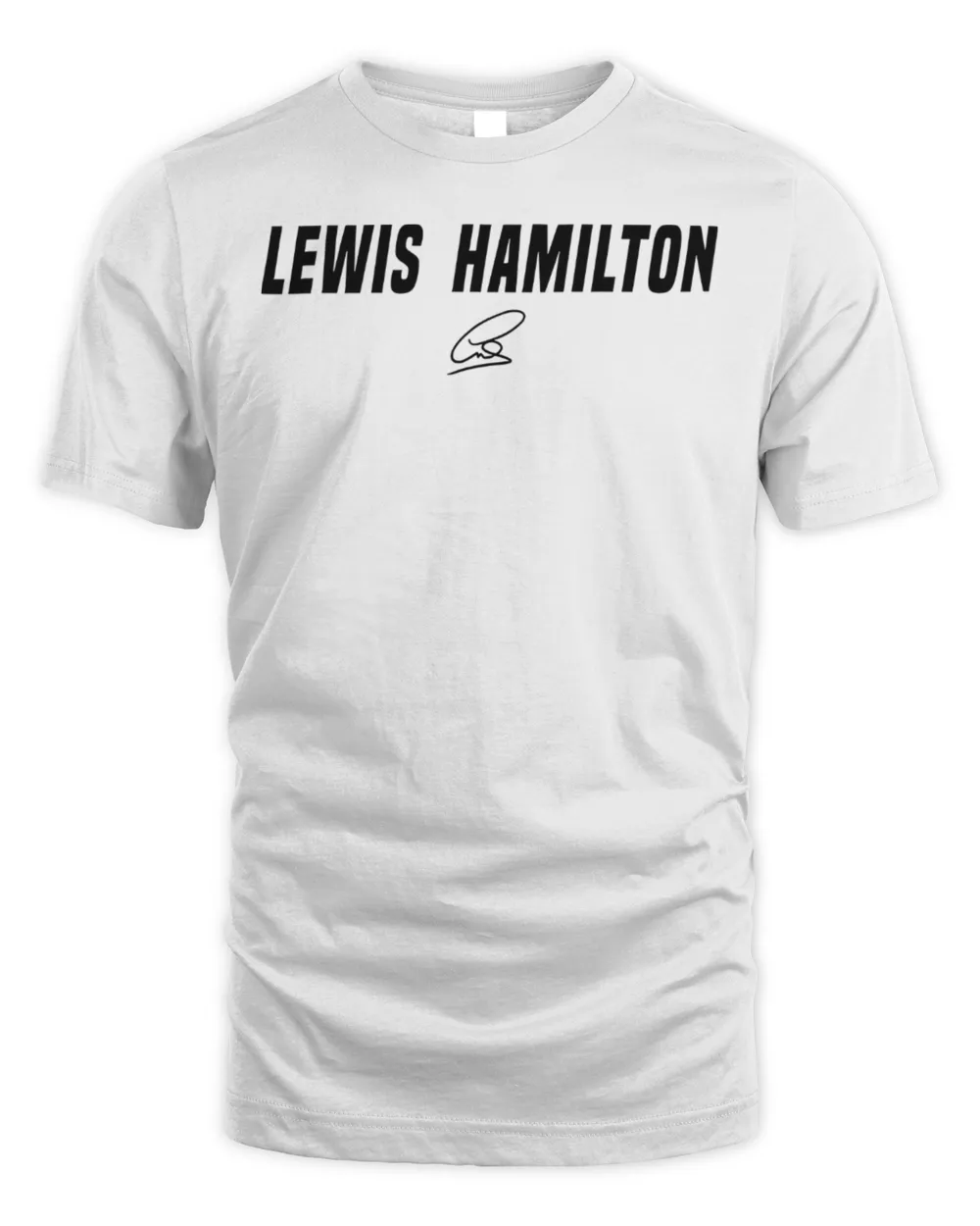 Circuit Clothing Lewis Hamilton F1 Shirt Unisex Standard T-Shirt white s