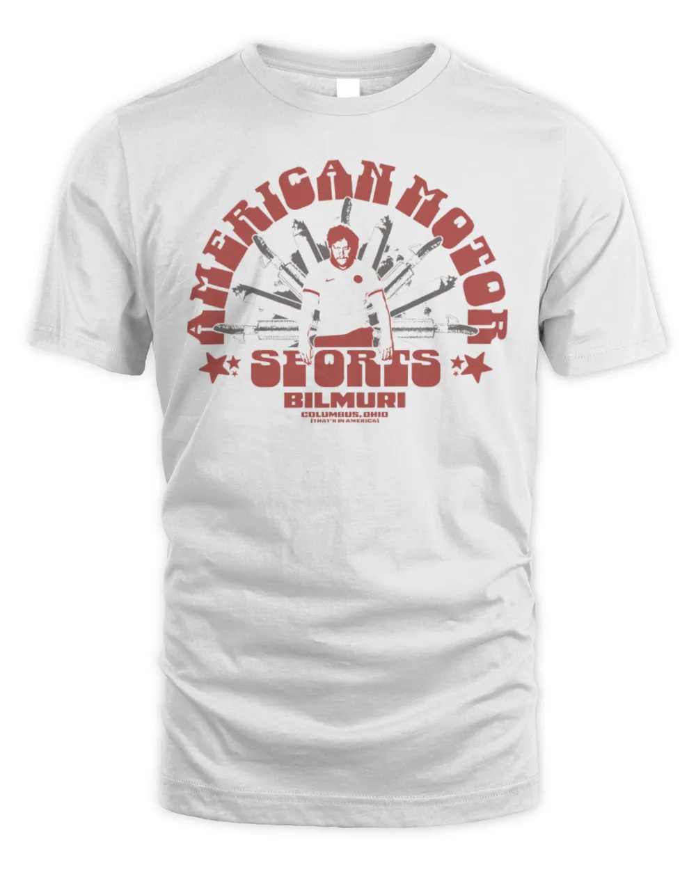 Bilmuri Merch Muffler Shirt Unisex Standard T-Shirt white s