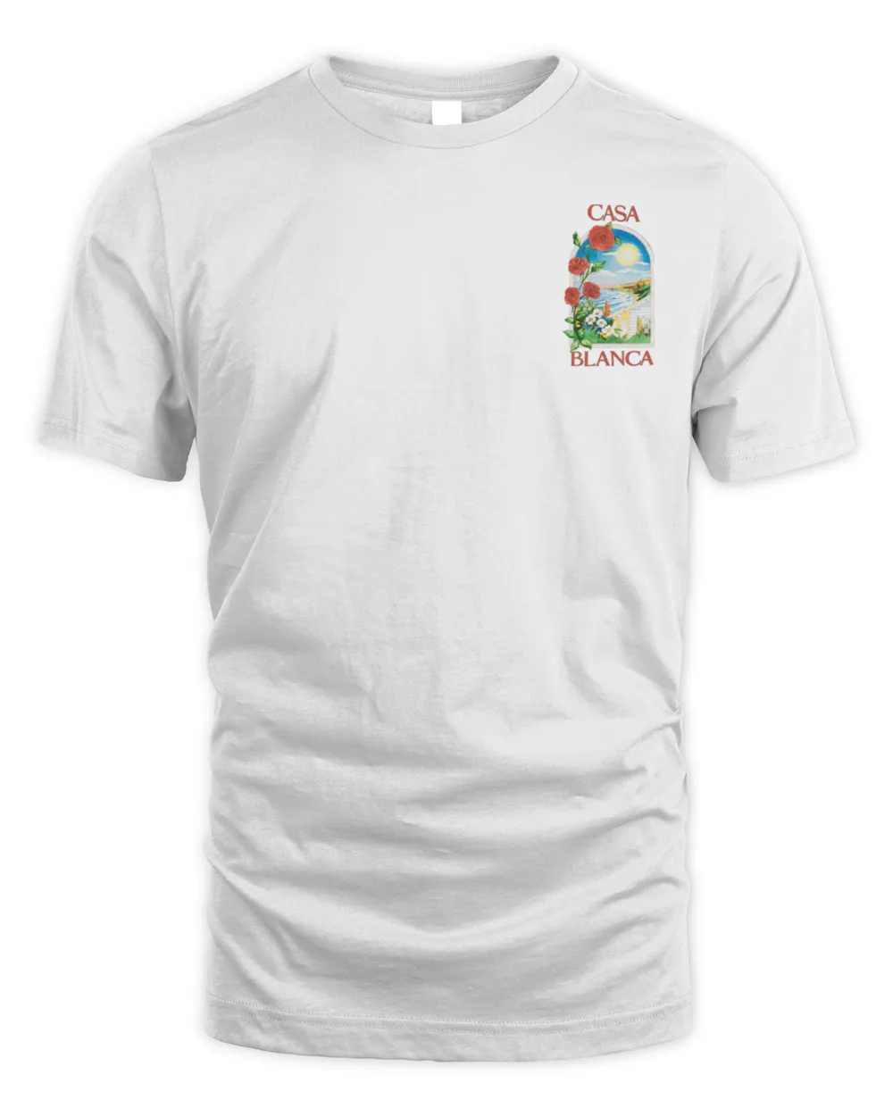 Casablanca Merch La Days Printed Shirt Unisex Standard T-Shirt white s
