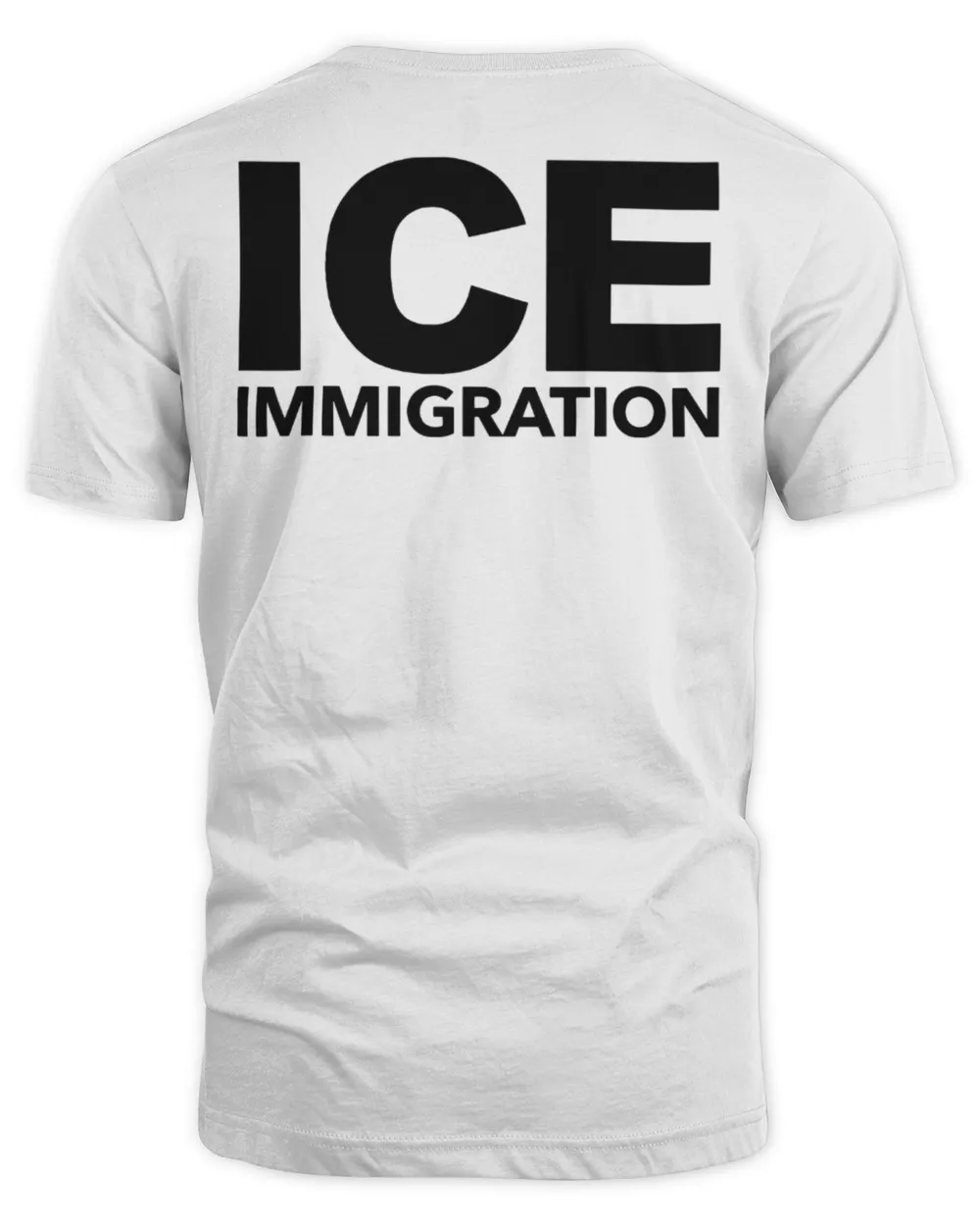Ice Immigration Shirt Unisex Standard T-Shirt white s