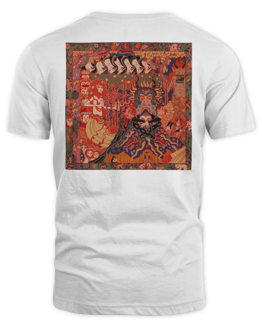 Vildhjarta Merch + Dssueg T-Shirt Unisex Standard T-Shirt white s