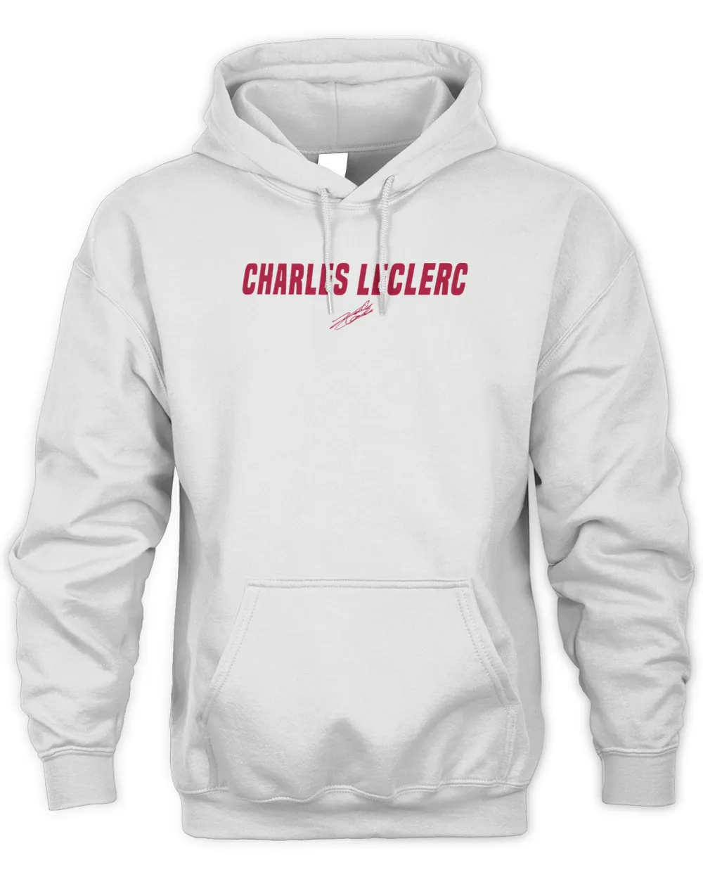 Circuit Clothing Charles Leclerc Shirt Unisex Hoodie white s