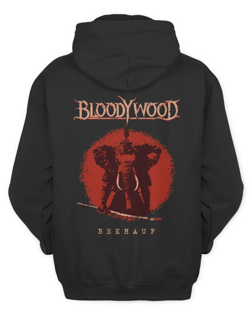 Bloodywood Merch Bekhauf Shirt Unisex Hoodie black s