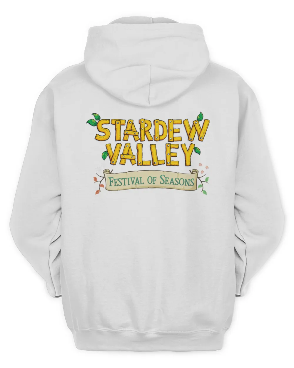 Stardew Valley Merch 8-Bit Chicken Sandstone Shirt Men's Zip Hoodie white s