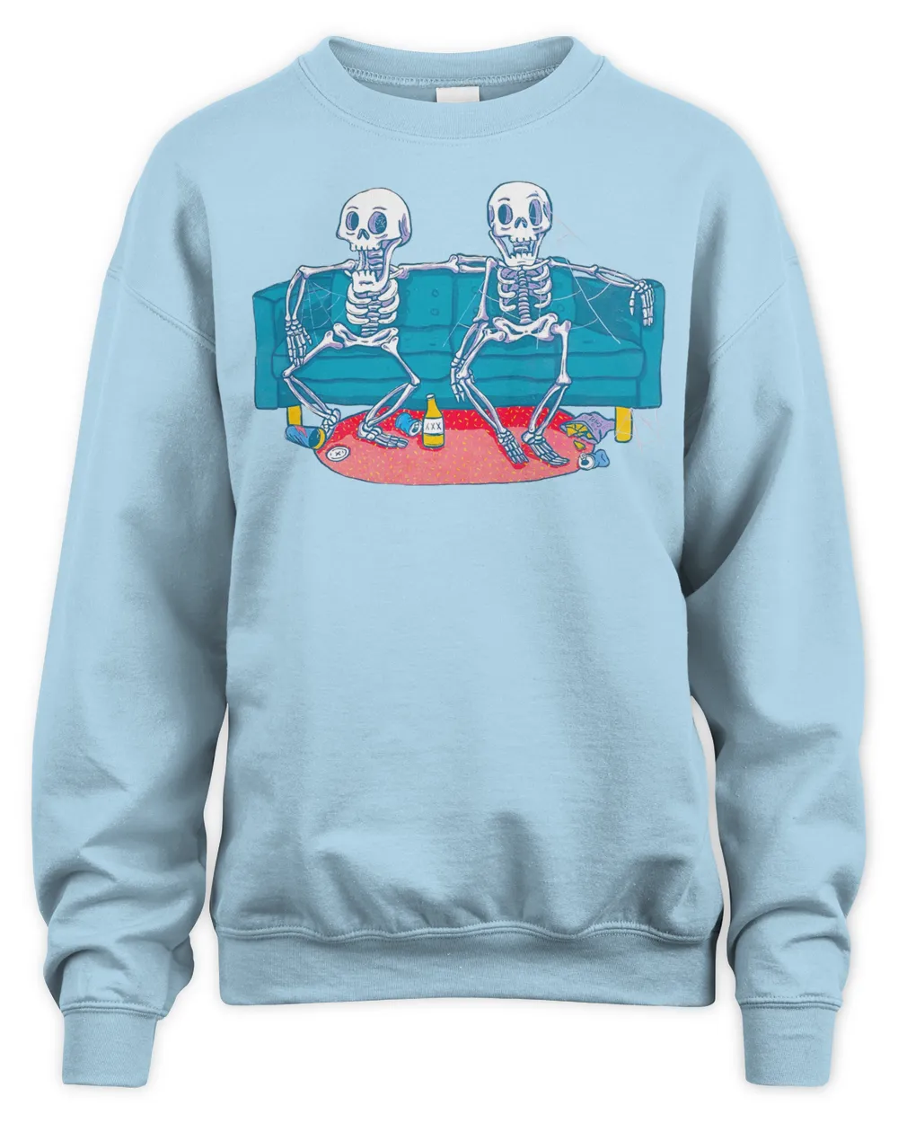 Supermega Merch Dead Boys Shirt Unisex Sweatshirt light-blue s