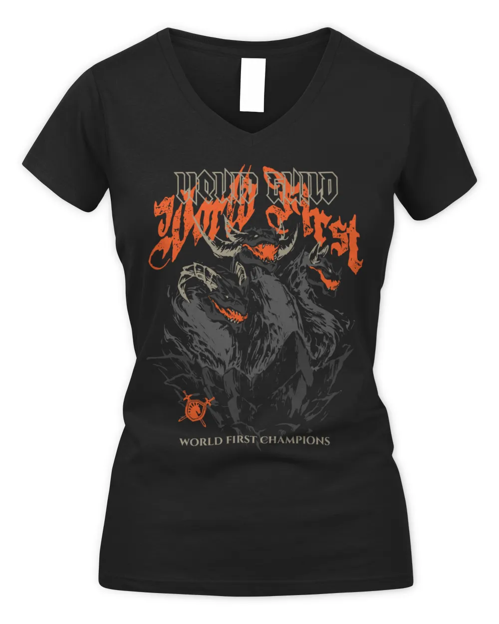 Team Liquid Merch 2023 Rwf Abberus Champions Shirt Women's V-Neck T-Shirt black s