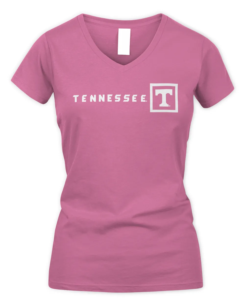 Tennessee Volunteers Only1 Fan Orange Shirt Women's V-Neck T-Shirt azalea s