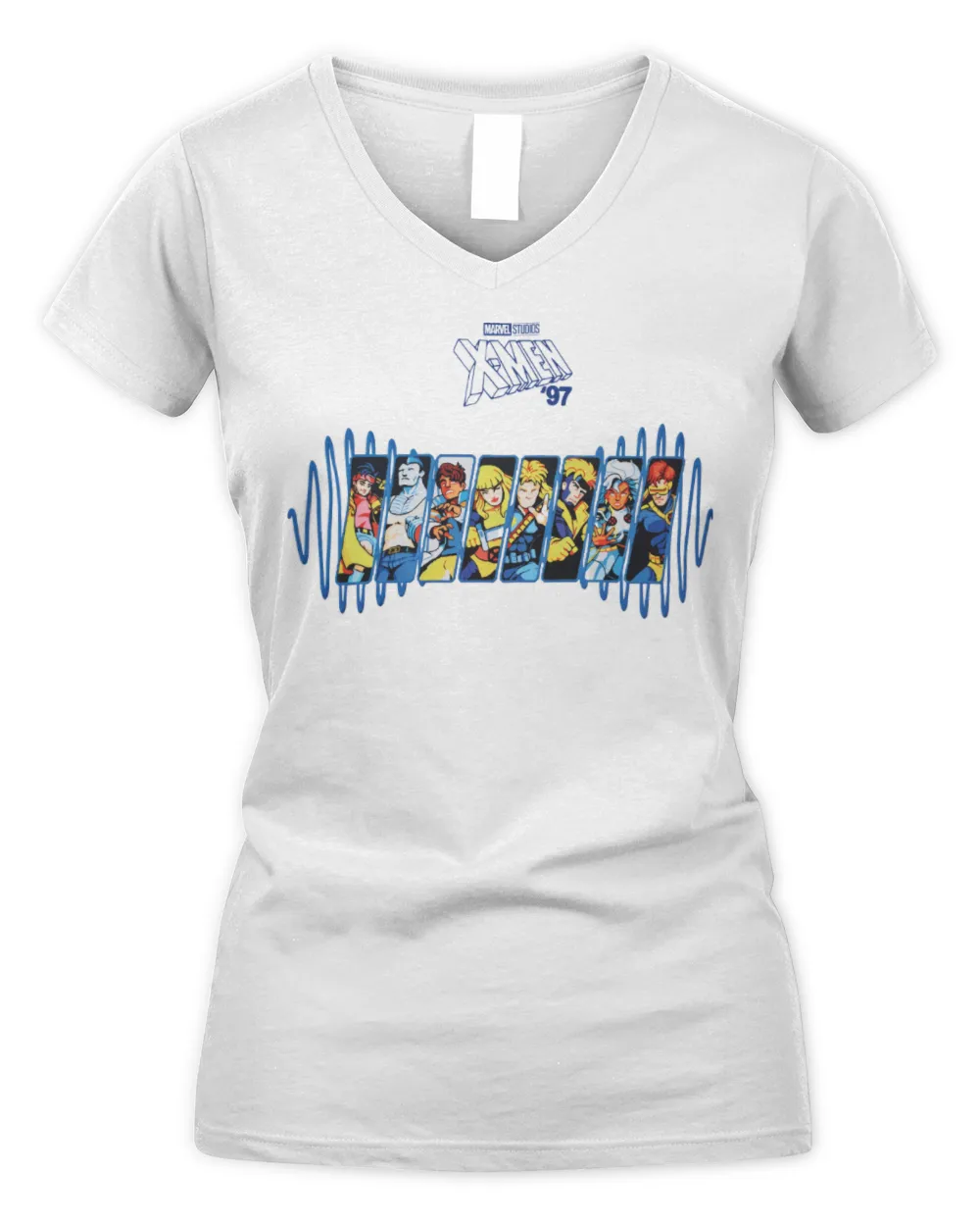 Team Liquid Merch X-Men '97 Team Shirt Women's V-Neck T-Shirt white s