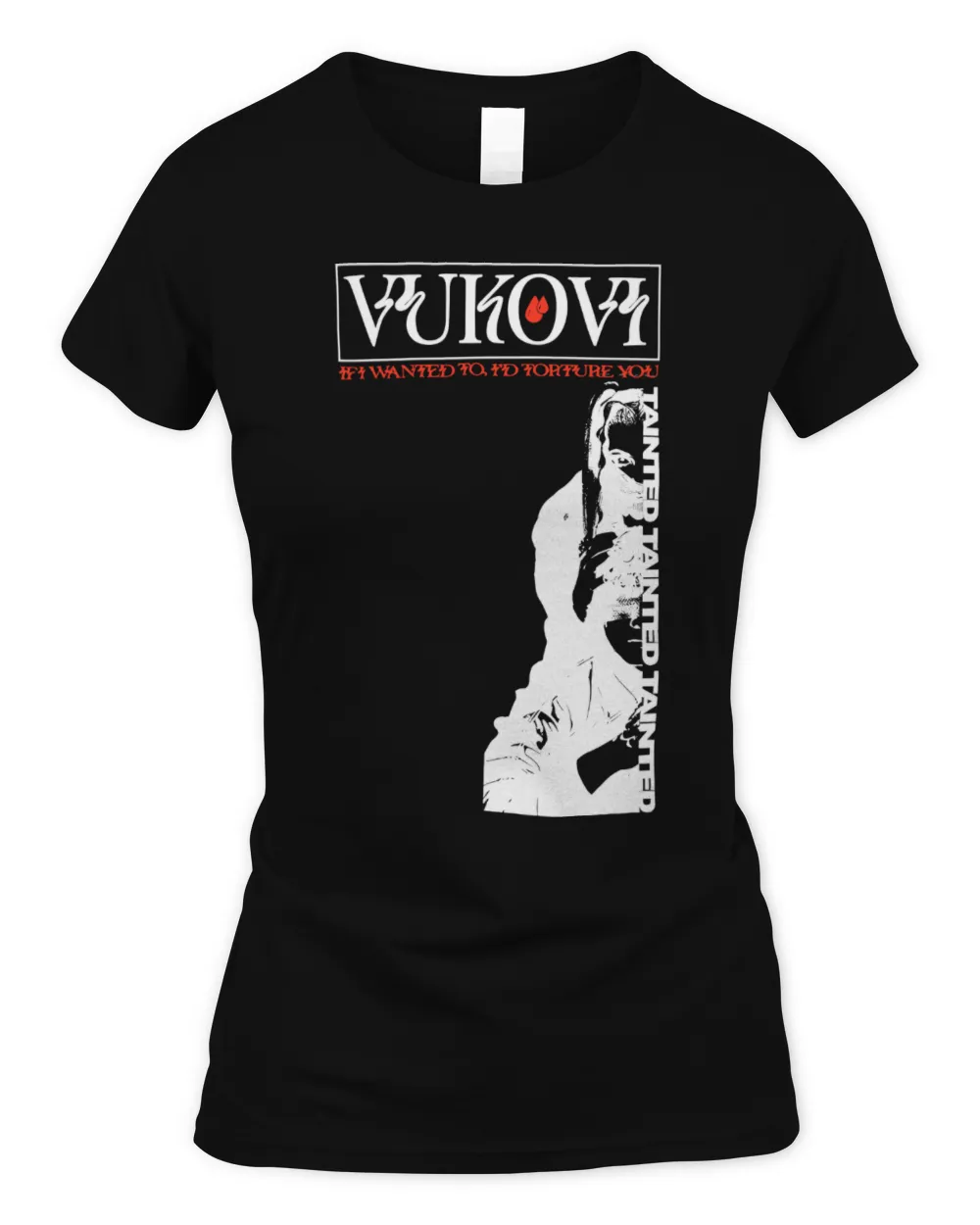 Vukovi Merch Tainted Shirt Women's Standard T-Shirt black s