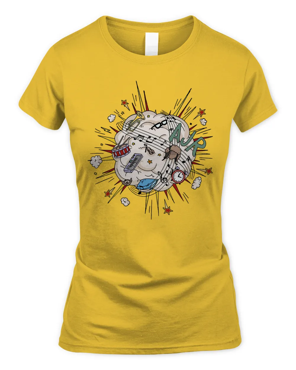 Ajr Merchandise Inspiration Strikes Shirt Women's Standard T-Shirt daisy s