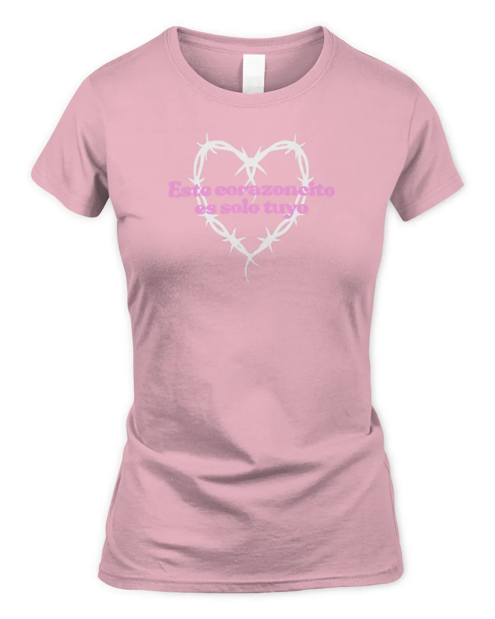 Karol G Merch Corazoncito T-Shirt Women's Standard T-Shirt light-pink s
