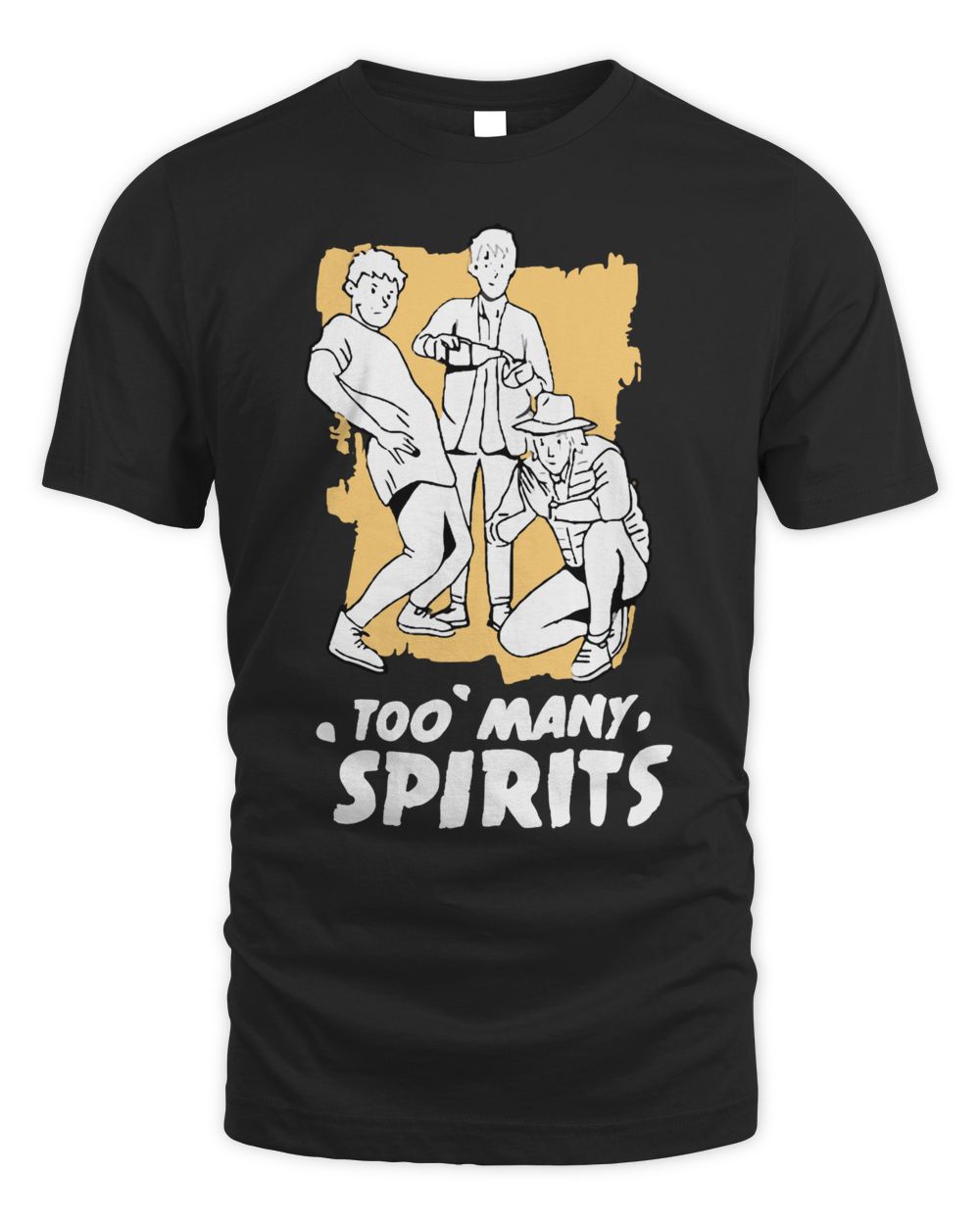 Watcher Merch Too Many Spirits the Squad Shirt Unisex Standard T-Shirt black s