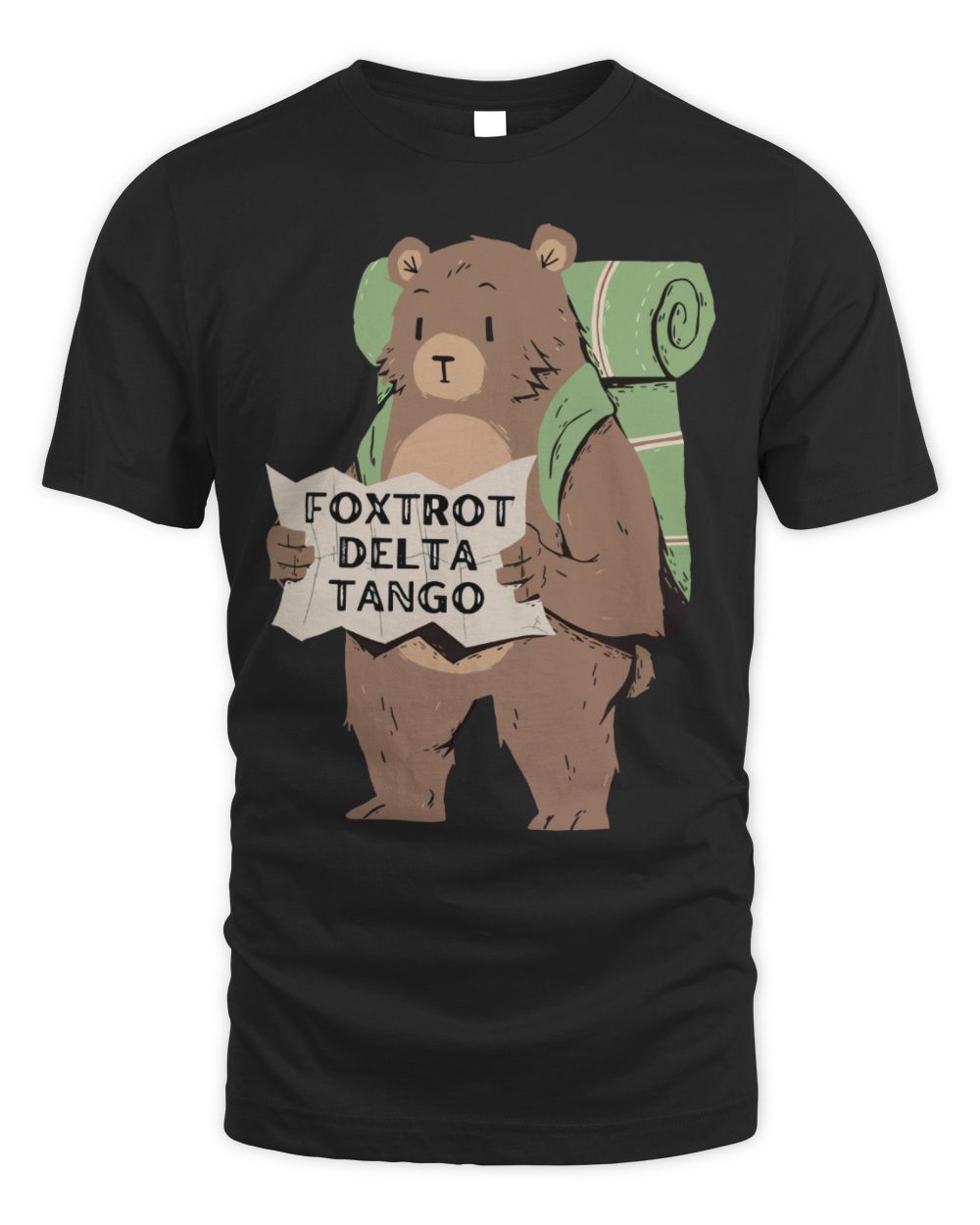 Foxtrot Delta Tango Shirt Unisex Standard T-Shirt black s
