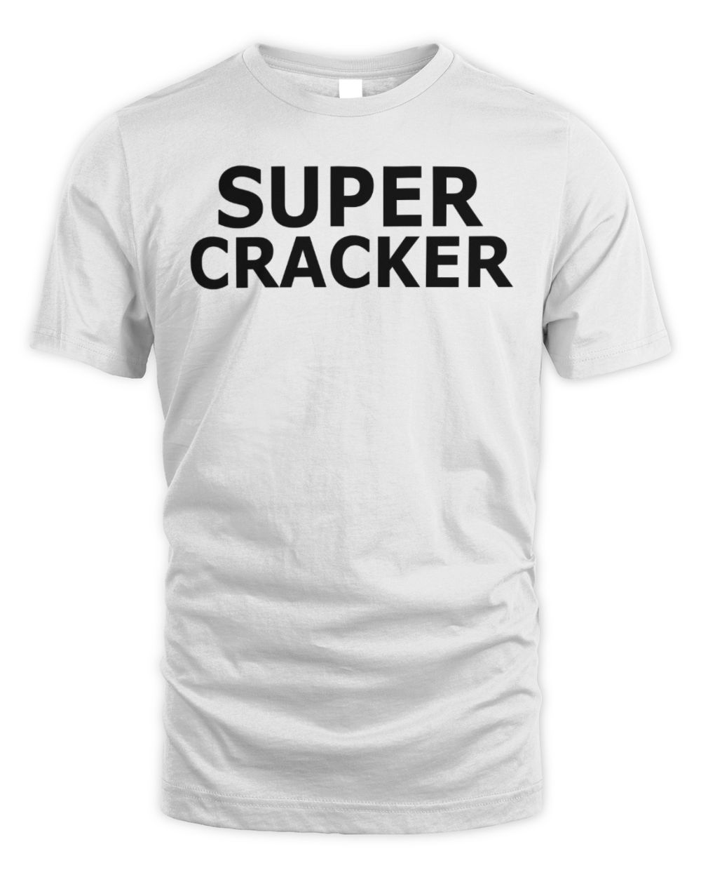 Super Cracker Shirt Unisex Standard T-Shirt white s