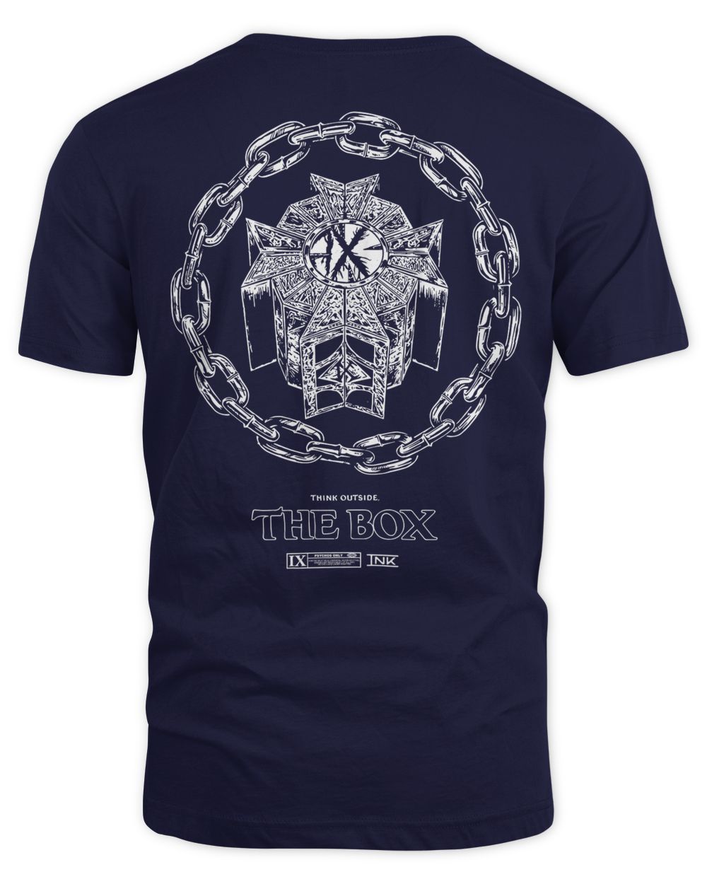 Ice Nine Kills Merch It's A Paradox Shirt Unisex Standard T-Shirt navy s