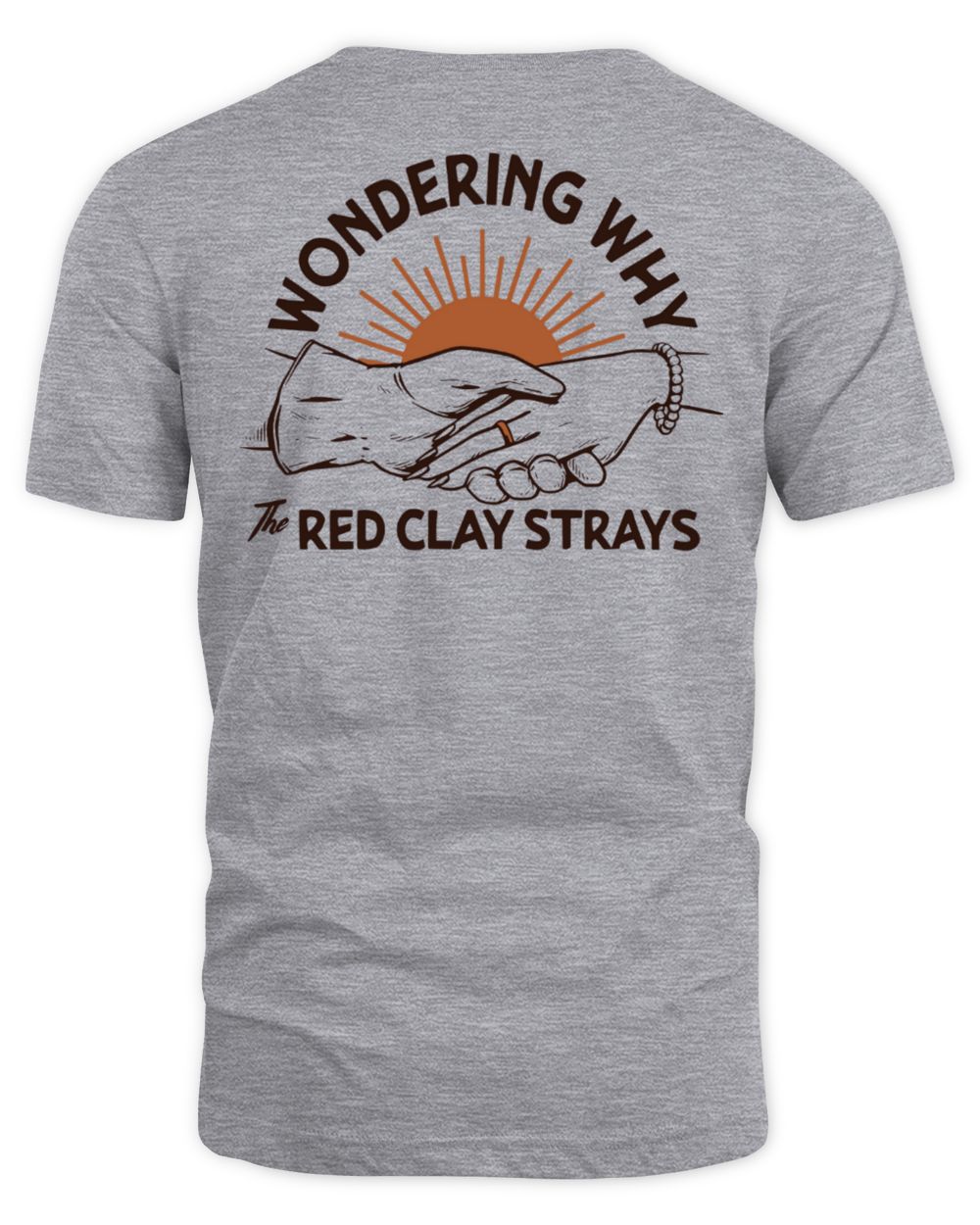 Red Clay Strays Merch Tracks Wondering Why Shirt Unisex Standard T-Shirt sport-grey s