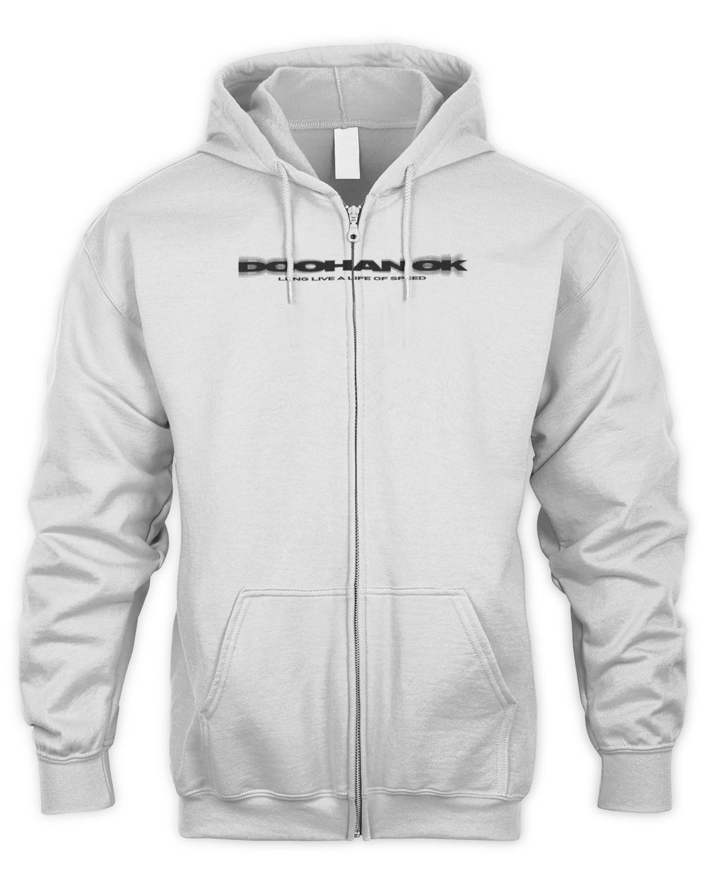 Jack Doohan Merch Life of Speed Shirt Men's Zip Hoodie white s