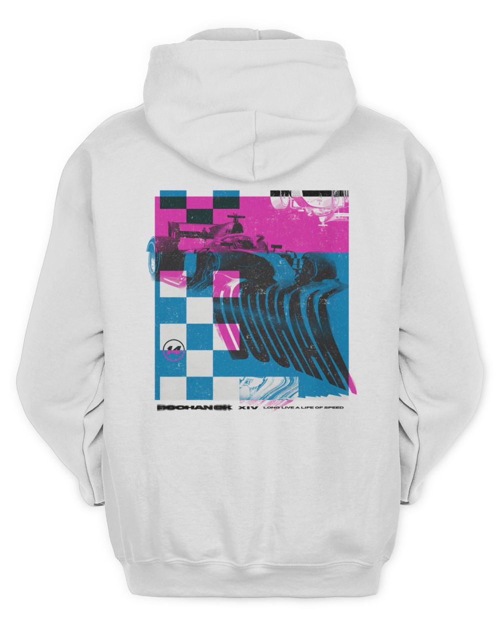 Jack Doohan Merch Life of Speed Shirt Men's Zip Hoodie white s