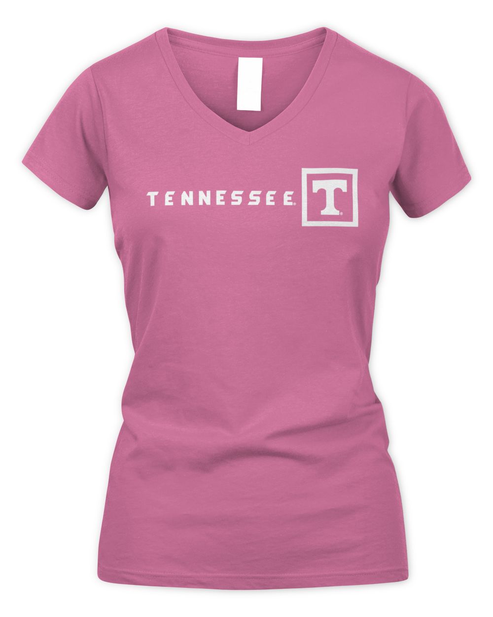 Tennessee Volunteers Only1 Fan Orange Shirt Women's V-Neck T-Shirt azalea s