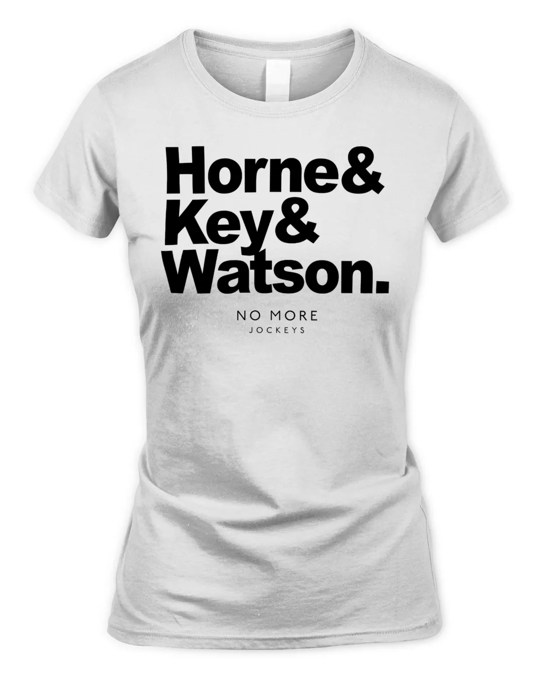 No More Jockeys Merch Horne & Key & Watson Shirt | Marryford