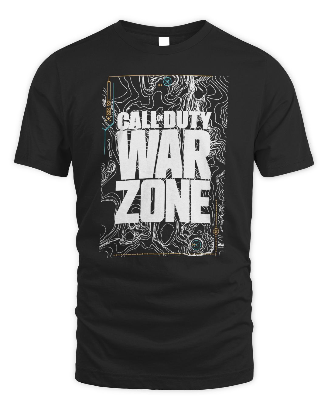 Call Of Duty Merch Warzone Map Shirt