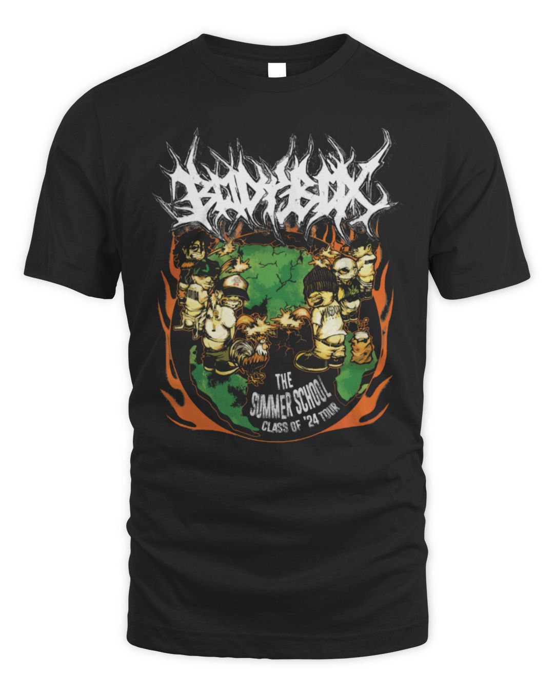 Night Shift Merch Bodybox Summer School 2024 Tour Shirt