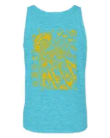 Supermega Merch UFO Shirt Unisex Jersey Tank aqua-triblend xs