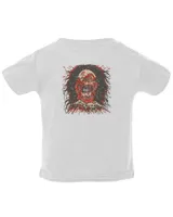 Cannibal Corpse Merch Logo Face Rot Shirt Infant Jersey T-Shirt white 6m