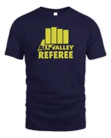 Cobra Kai Merch All Valley Referee Shirt Unisex Standard T-Shirt navy s