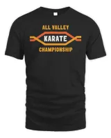 Cobra Kai Merch All Valley Championship Shirt Unisex Standard T-Shirt black s