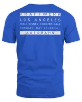 Kraftwerk Merch Los Angeles 2024 Autobahn Shirt Unisex Standard T-Shirt royal s