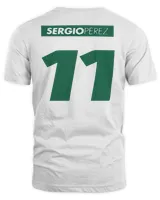 Red Bull Racing Merch Checo Perez Performance Shirt Unisex Standard T-Shirt white s