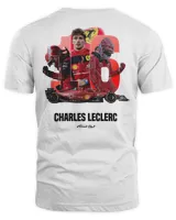 Circuit Clothing Charles Leclerc Shirt Unisex Standard T-Shirt white s