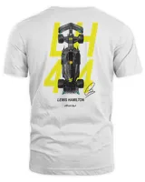 Circuit Clothing Lewis Hamilton F1 Shirt Unisex Standard T-Shirt white s