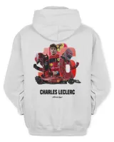Circuit Clothing Charles Leclerc Shirt Unisex Hoodie white s