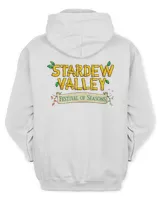 Stardew Valley Merch 8-Bit Chicken Sandstone Shirt Men's Zip Hoodie white s