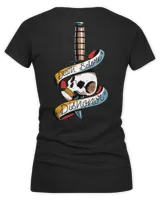 Fat Electrician Merch Death Before Dishonor Shirt Women's V-Neck T-Shirt black s