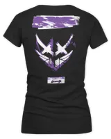 Krowdexx Merch Regular Shirt Women's V-Neck T-Shirt black s