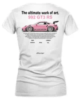 Circuit Clothing Work of Art Shirt Women's V-Neck T-Shirt white s